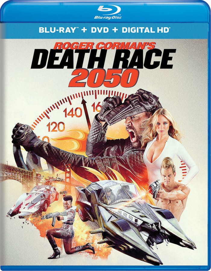 Roger Corman's Death Race 2050 (DVD + Digital) [Blu-ray]