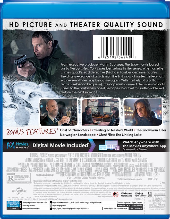 The Snowman (DVD + Digital) [Blu-ray]