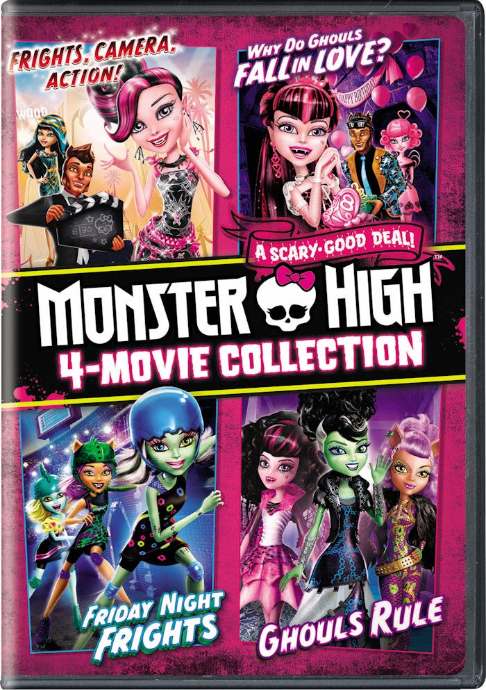 Monster High: 4-Movie Collection (Box Set) [DVD]