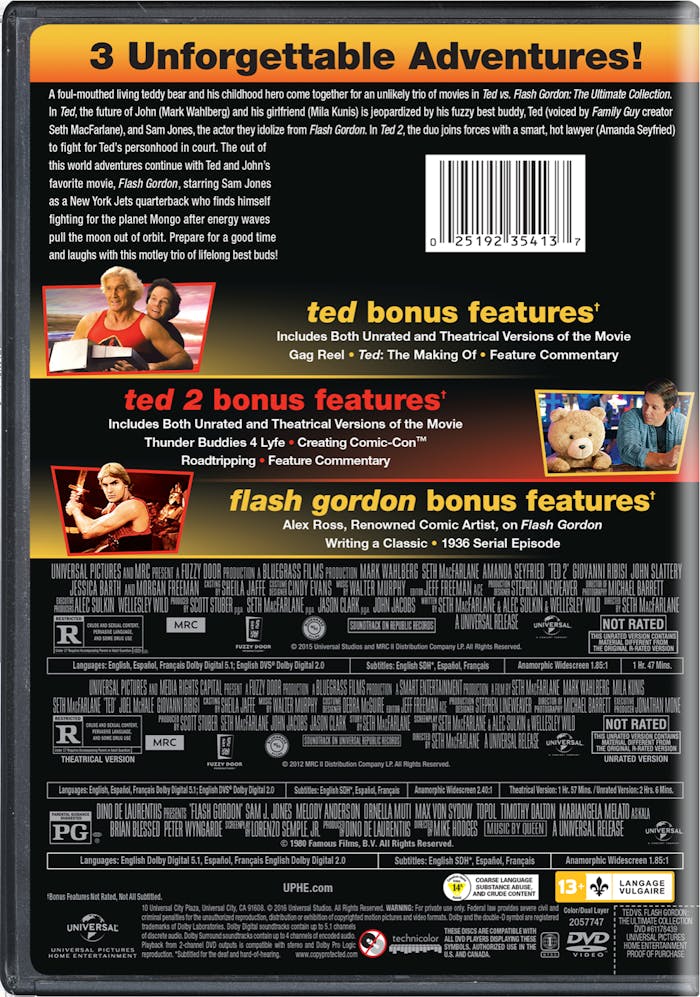 Ted vs. Flash Gordon: The Ultimate Collection (Box Set) [DVD]