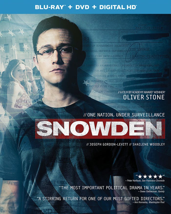 Snowden (DVD + Digital) [Blu-ray]