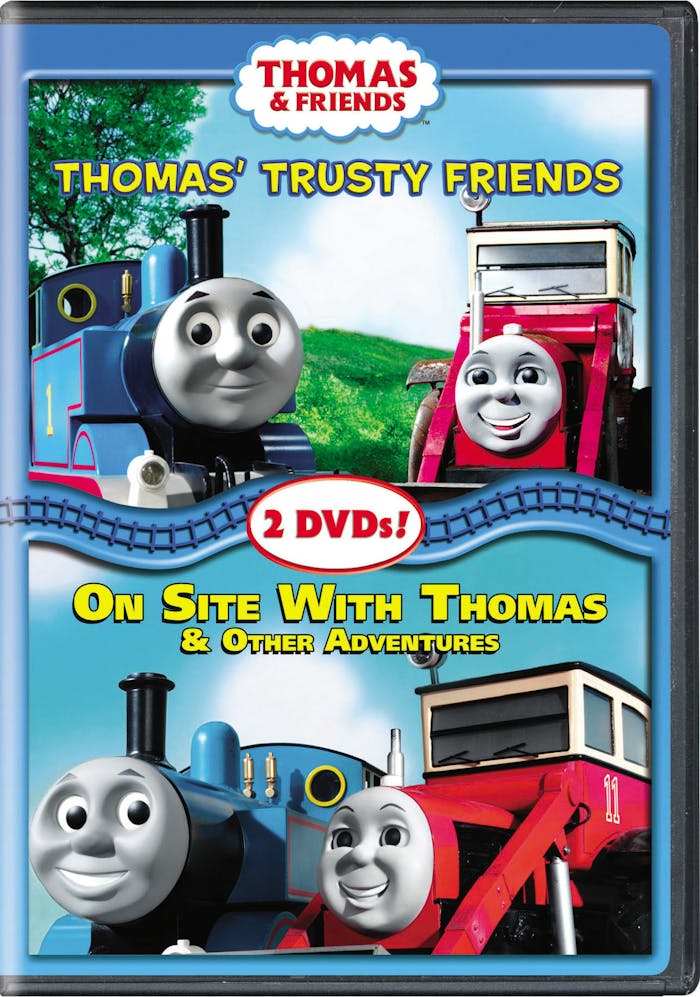 Thomas & Friends: Thomas' Trusty Friends/On Site with Thomas (DVD Double Feature) [DVD]