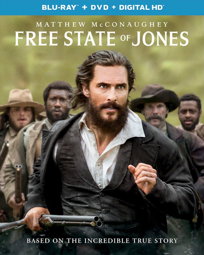 Free State of Jones (DVD + Digital) [Blu-ray]