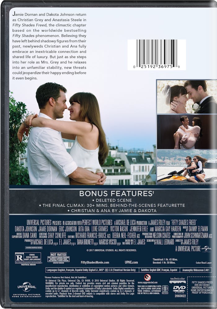 Fifty Shades Freed [DVD]