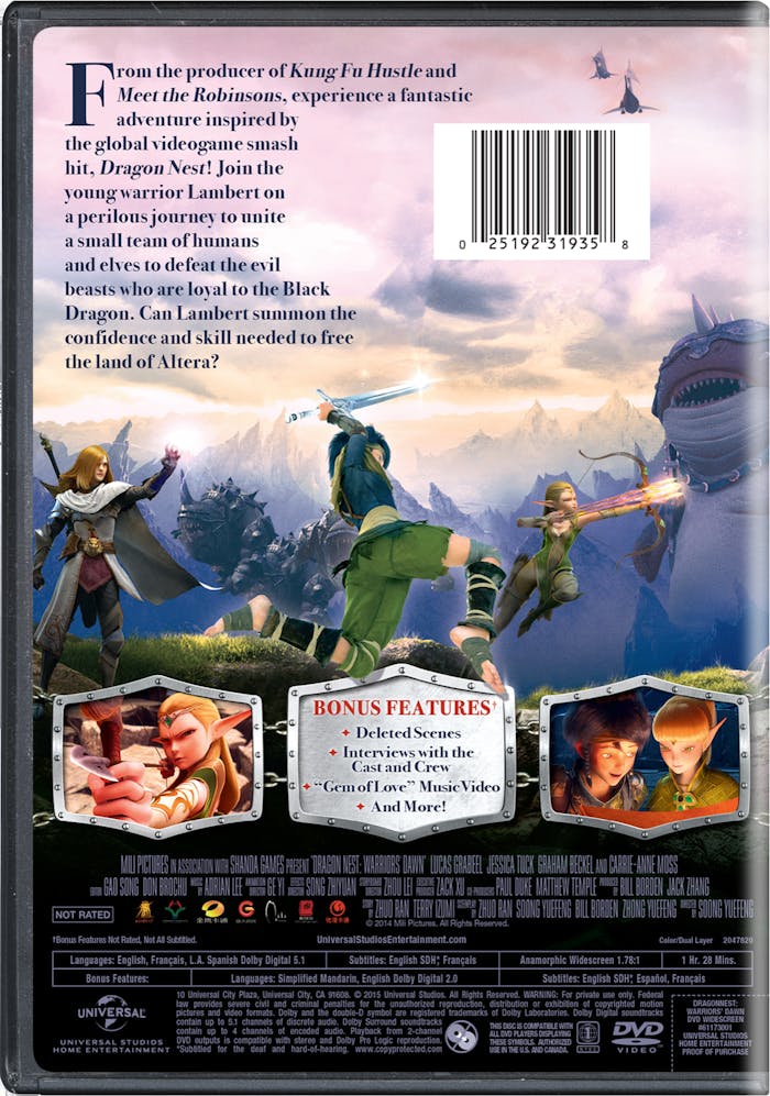 Dragon Nest - Warriors' Dawn [DVD]