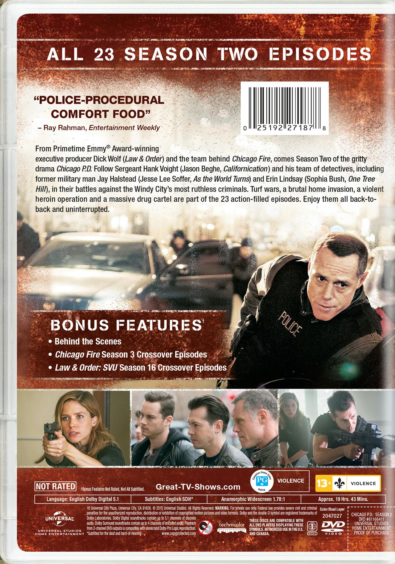 Buy Chicago P.D. Season Two DVD GRUV