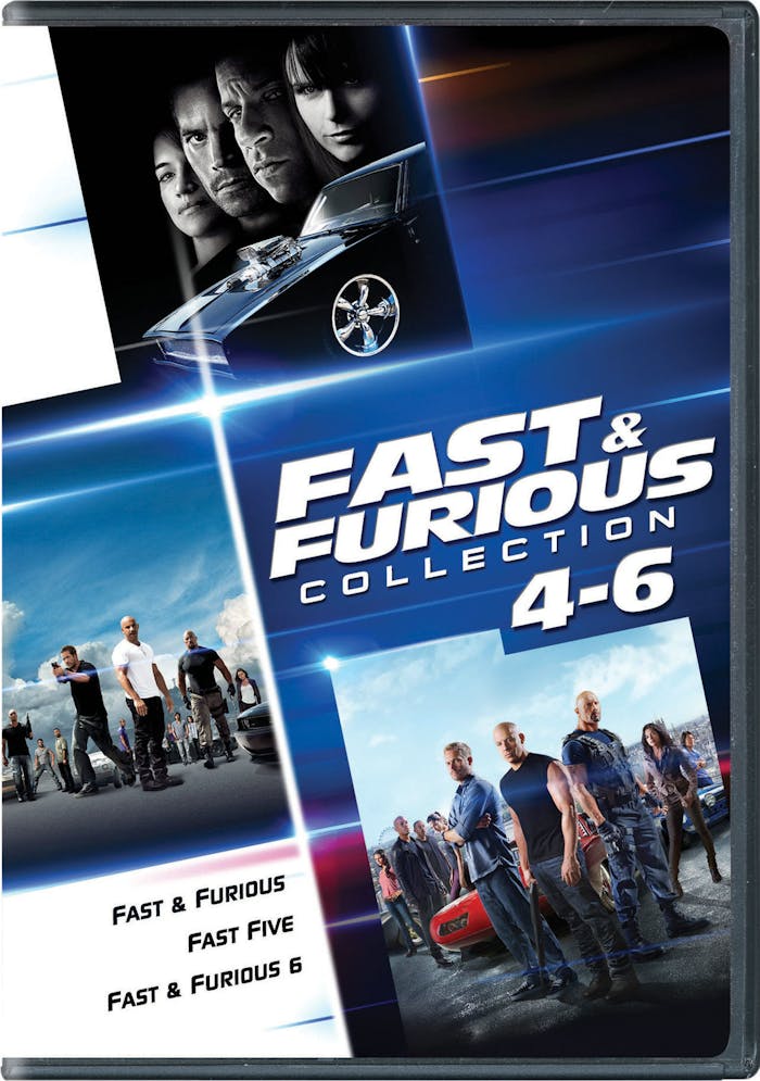 Fast & Furious Collection: 4-6 (DVD Set) [DVD]