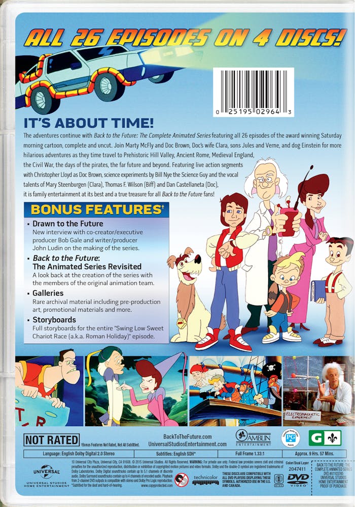 Back to the Future: The Complete Animated Series (Box Set) [DVD]