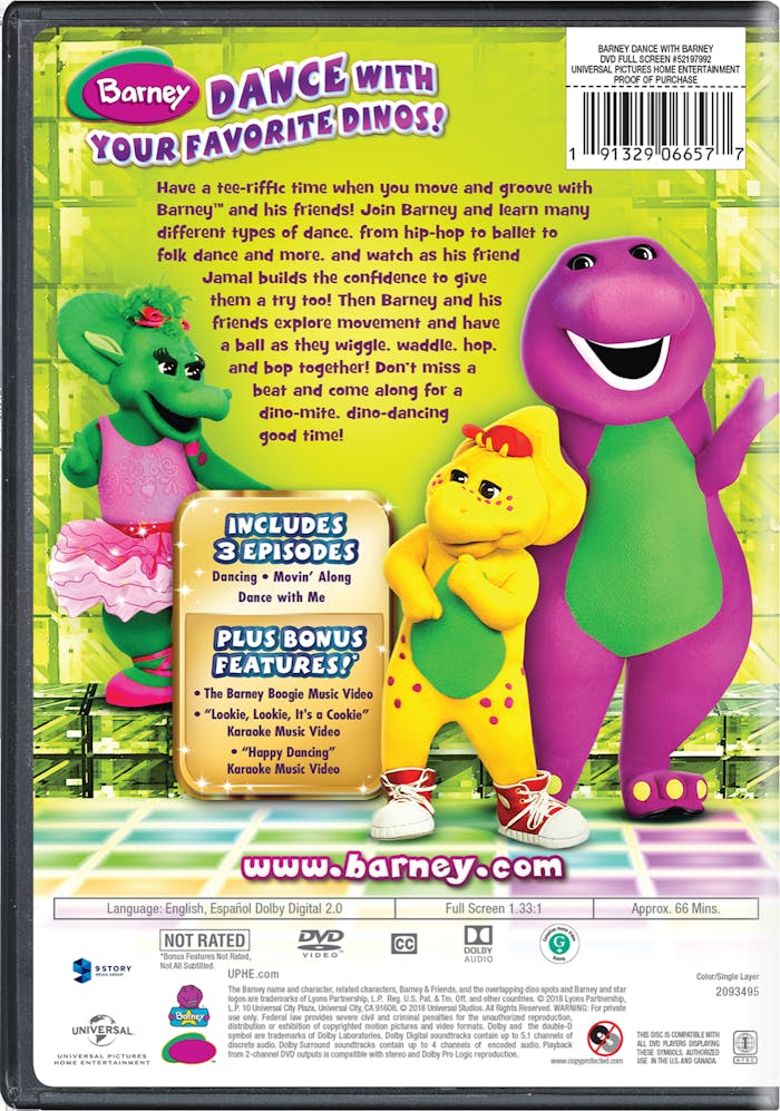 Barney: Dance With Barney [DVD]