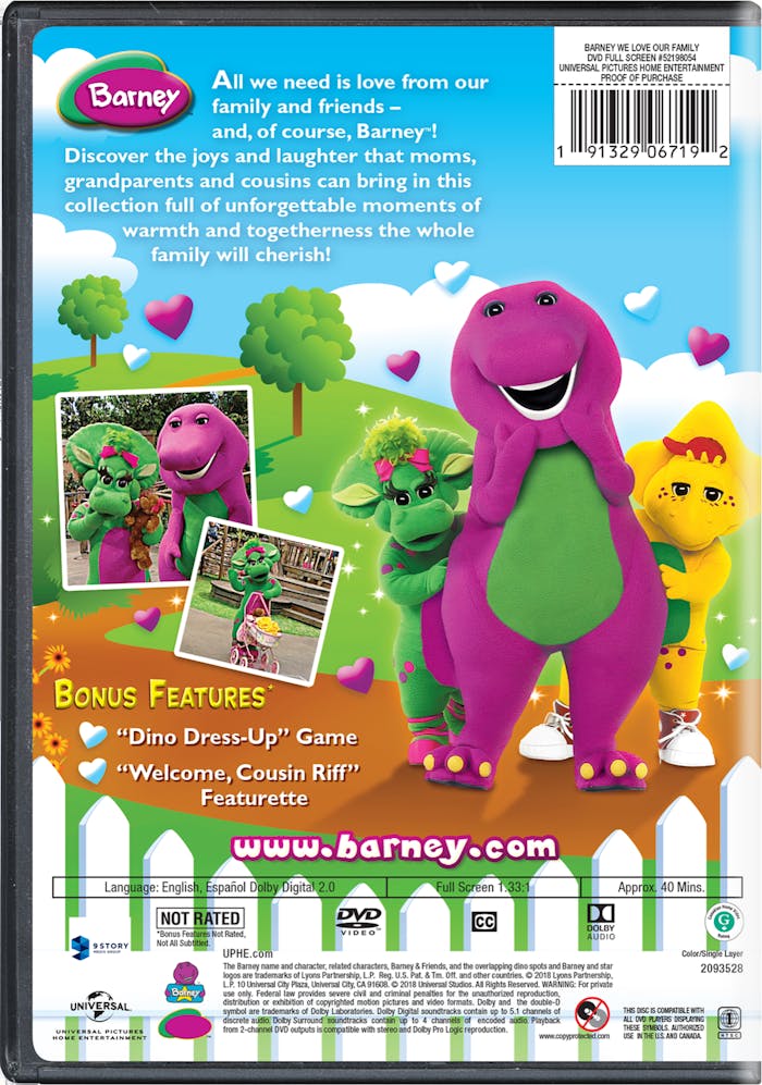 Barney: We Love Our Family [DVD]