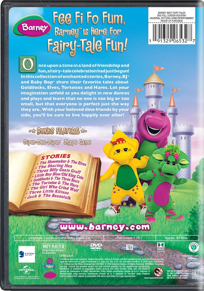 Barney: Best Fairy Tales [DVD]