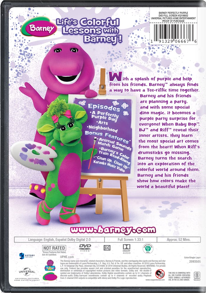 Barney: Perfectly Purple [DVD]