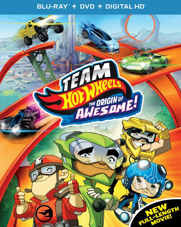 Team Hot Wheels: The Origin of Awesome! (+ DVD) [Blu-ray]