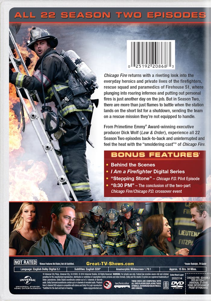 Chicago Fire: Season Two [DVD]