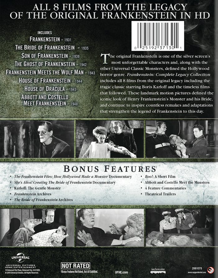 Frankenstein: Complete Legacy Collection (Box Set) [Blu-ray]