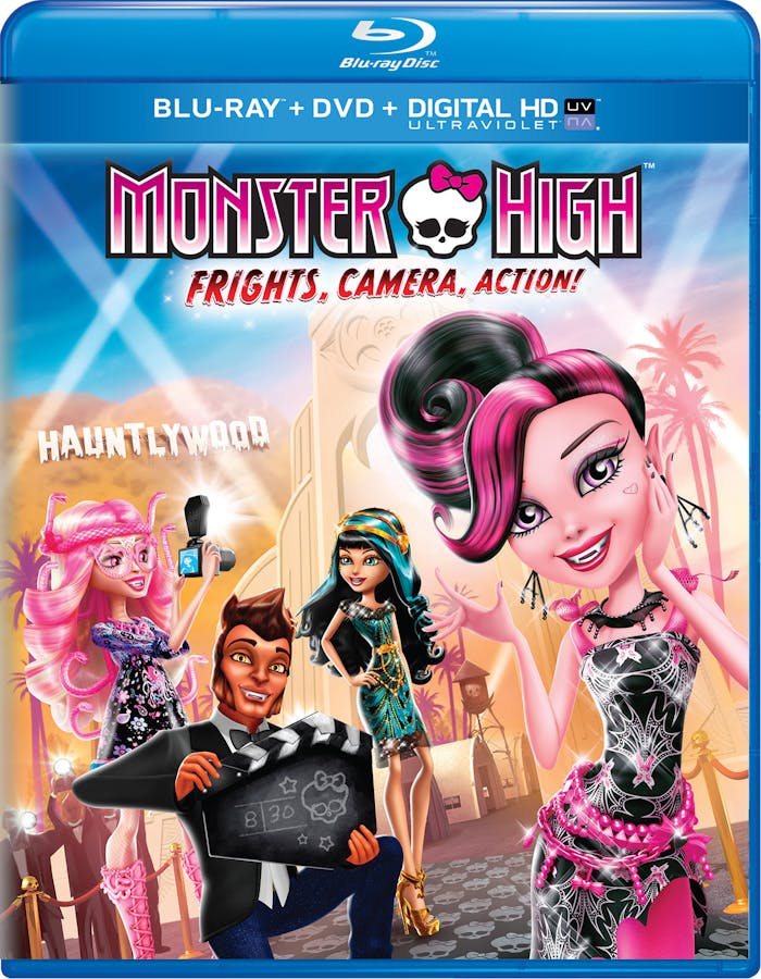 Monster High: Frights, Camera, Action! (DVD) [Blu-ray]
