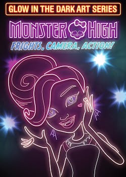 Monster High: Frights, Camera, Action! (Glow In The Dark Art Series) [DVD]