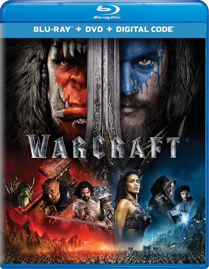 Warcraft: The Beginning (DVD) [Blu-ray]