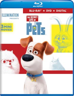 The Secret Life of Pets (DVD + Digital) [Blu-ray]