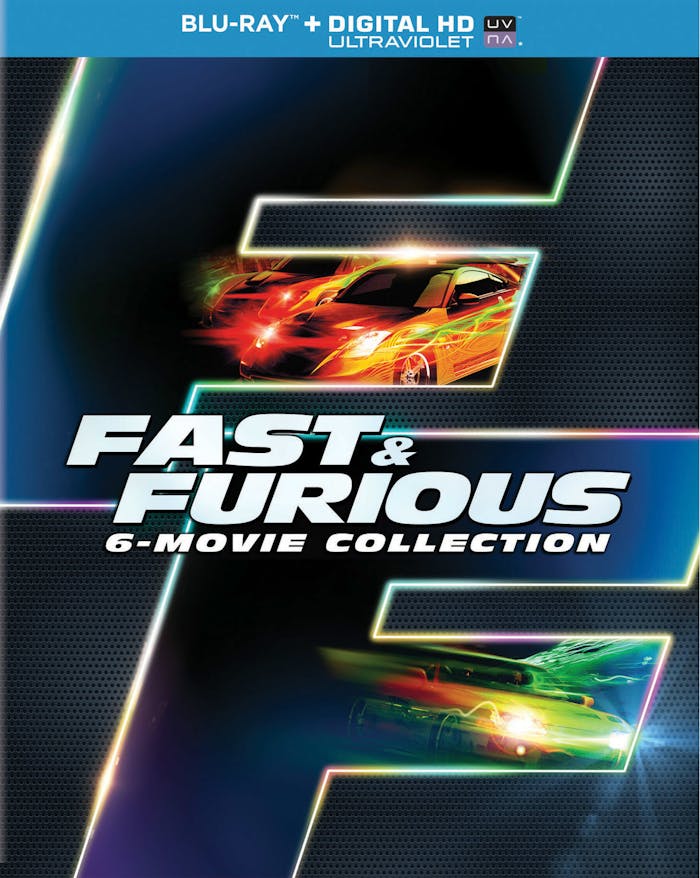 Fast & Furious 1-6 (Blu-ray Set) [Blu-ray]