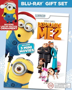Despicable Me 2 (Limited Edition Ornament Gift Set) [Blu-ray]