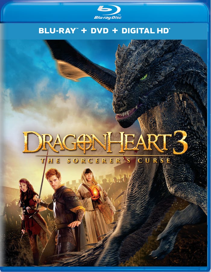 Dragonheart 3 - The Sorcerer's Curse (DVD) [Blu-ray]