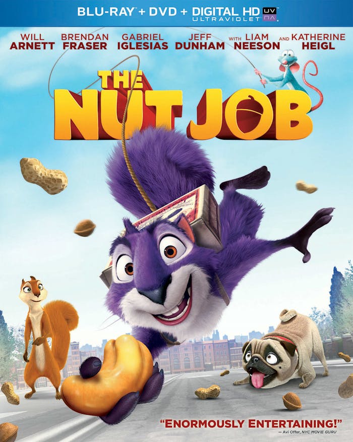 The Nut Job (DVD + Digital + Ultraviolet) [Blu-ray]