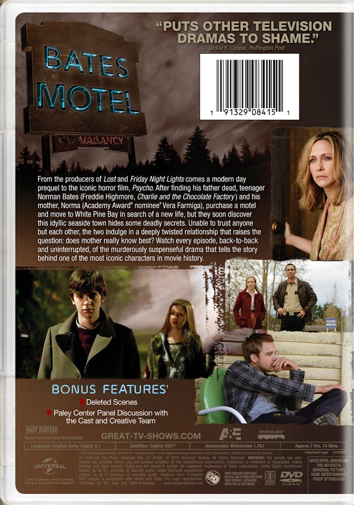 Bates Motel: Season One (DVD New Box Art) [DVD]