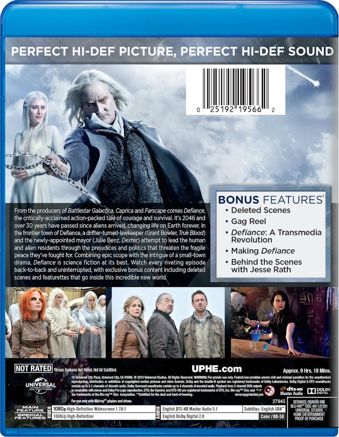 Defiance: Season 1 (Blu-ray + Digital Copy) [Blu-ray]