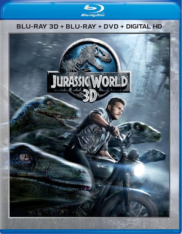 Jurassic World 3D (DVD + Digital) [Blu-ray]