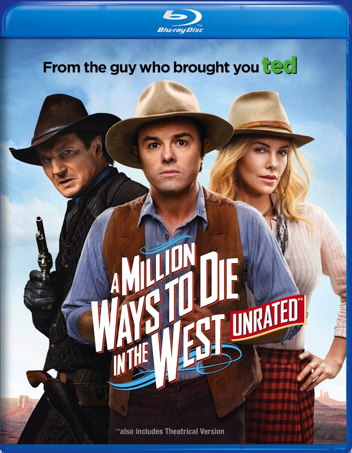 A Million Ways to Die in the West (Blu-ray Unrated) [Blu-ray]
