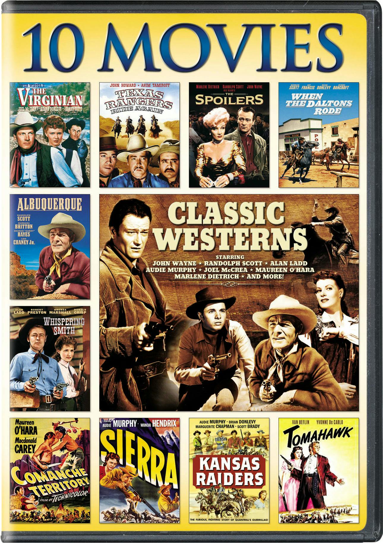 Buy Classic Westerns 10 Movie Collection Box Set DVD GRUV