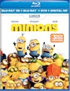 Minions 3D (DVD + Digital) [Blu-ray] - Front