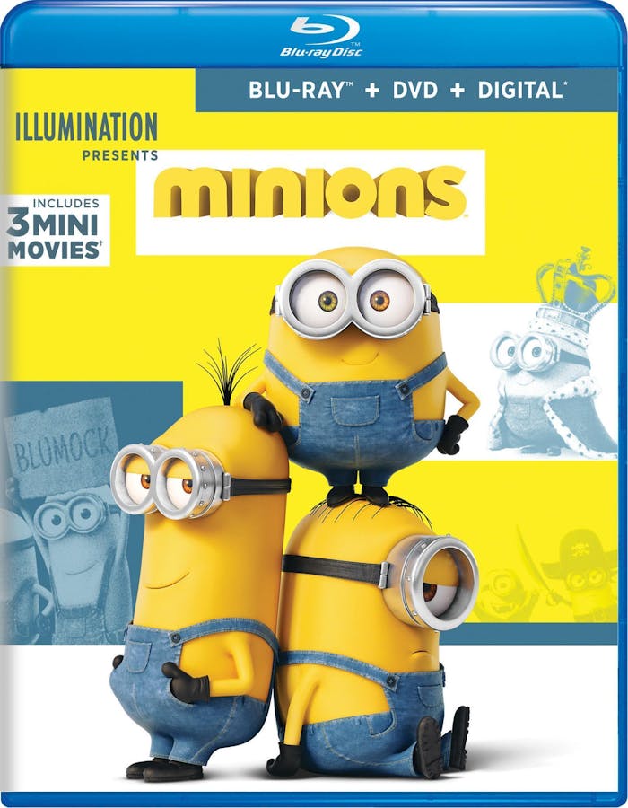 Minions (DVD + Digital) [Blu-ray]
