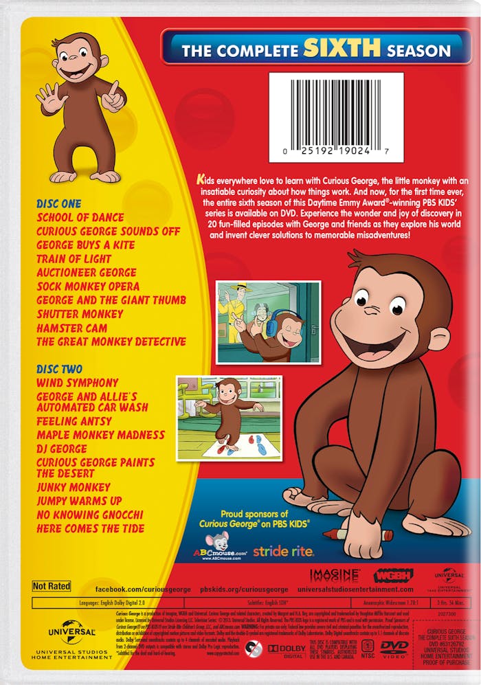 Curious George: The Complete Sixth Season [DVD]