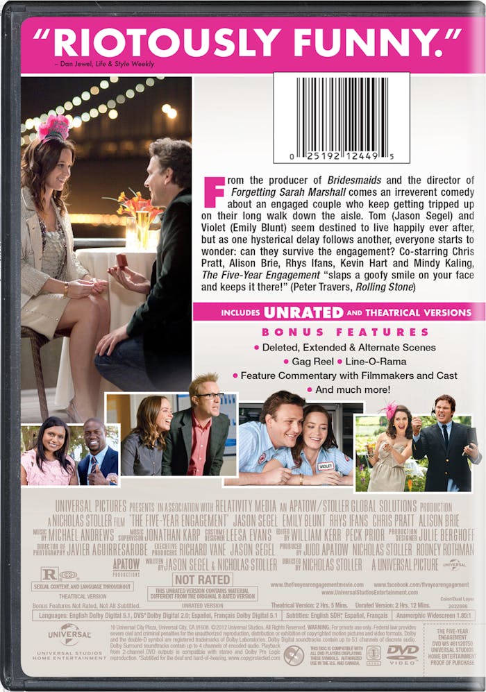 The Five-year Engagement [DVD]