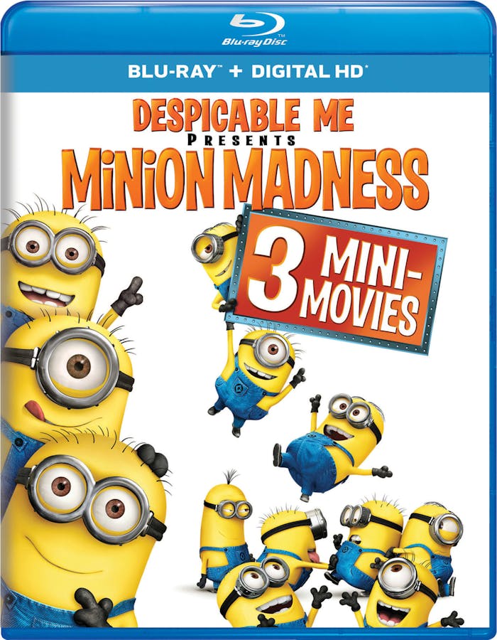 Despicable Me Presents: Minion Madness (Blu-ray + Digital HD) [Blu-ray]