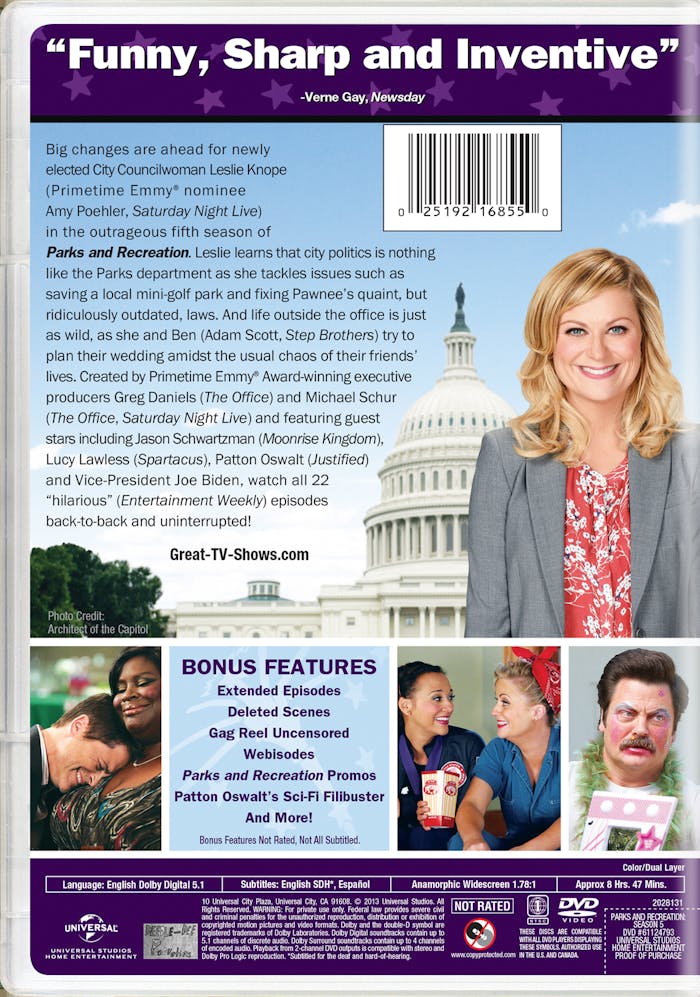 Parks and Recreation: Season Five [DVD]