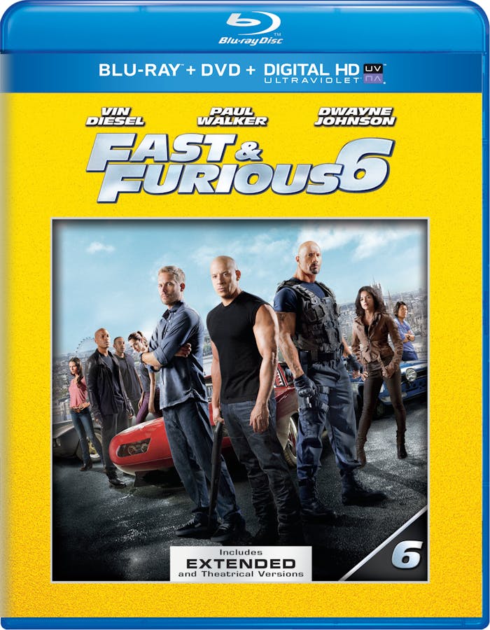 Fast & Furious 6 (Extended Edition) [Blu-ray]