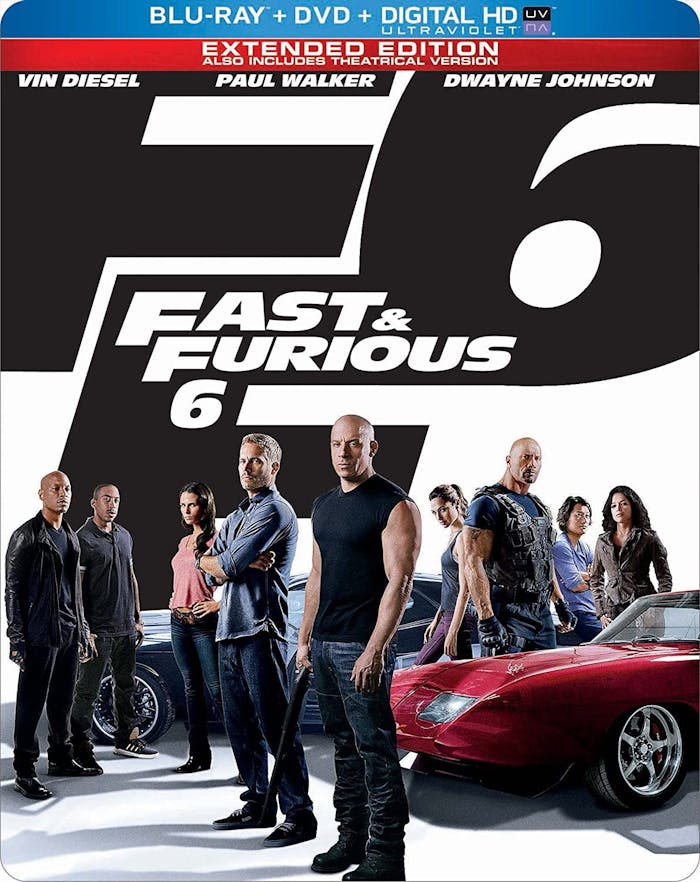 Fast & Furious 6 (2013) (Limited Edition Steelbook) [Blu-ray]