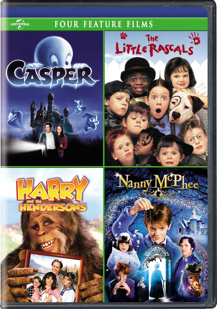 Casper/The Little Rascals/Harry and the Hendersons/Nanny McPhee (Box Set) [DVD]