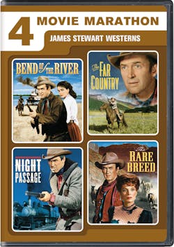 4 Movie Marathon: James Stewart Western Collection [DVD]