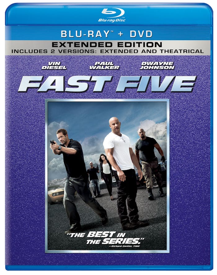 Fast & Furious 5 (Extended Edition) [Blu-ray]