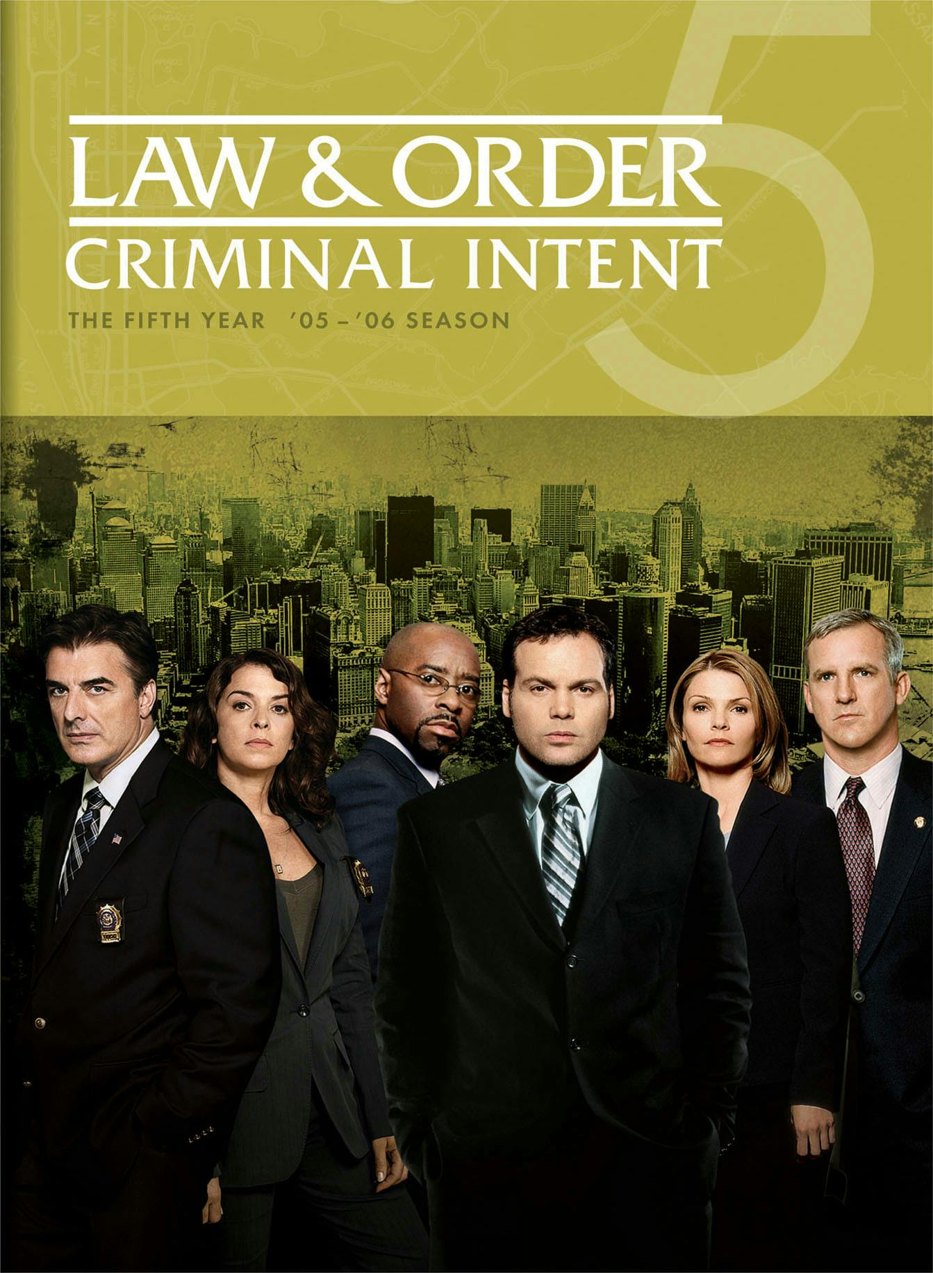 Buy Law & Order - Criminal Intent: The Fifth Year DVD | CLICKII