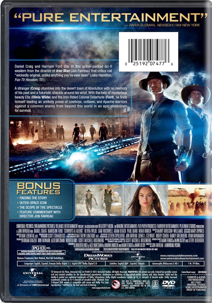 Cowboys and Aliens [DVD]