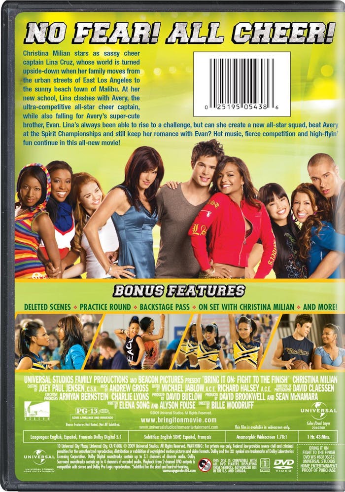 Bring It On: Fight to the Finish [DVD]
