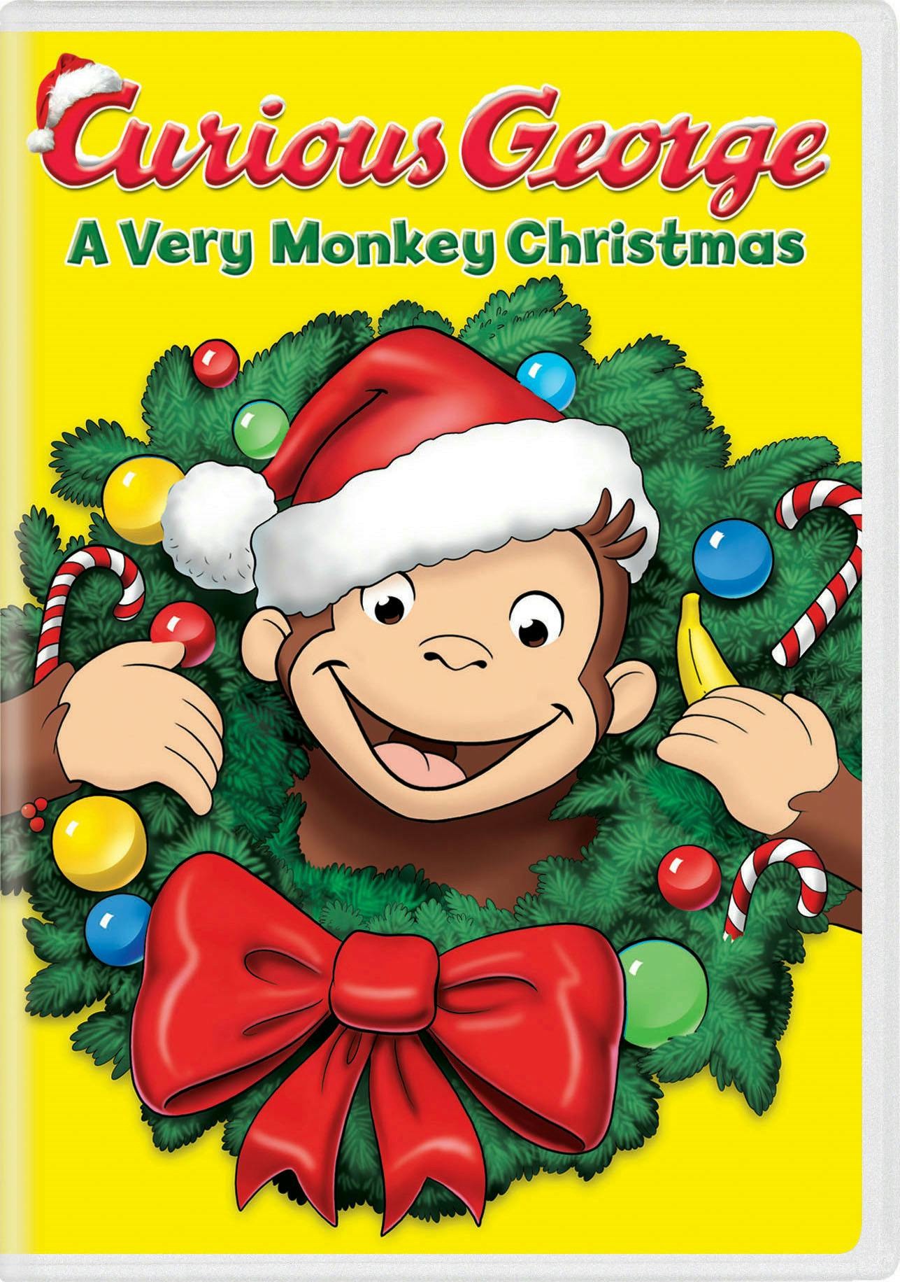 Curious George: A Very Monkey Christmas (2009) - DVD - Children Movies on DVD - Movies on GRUV