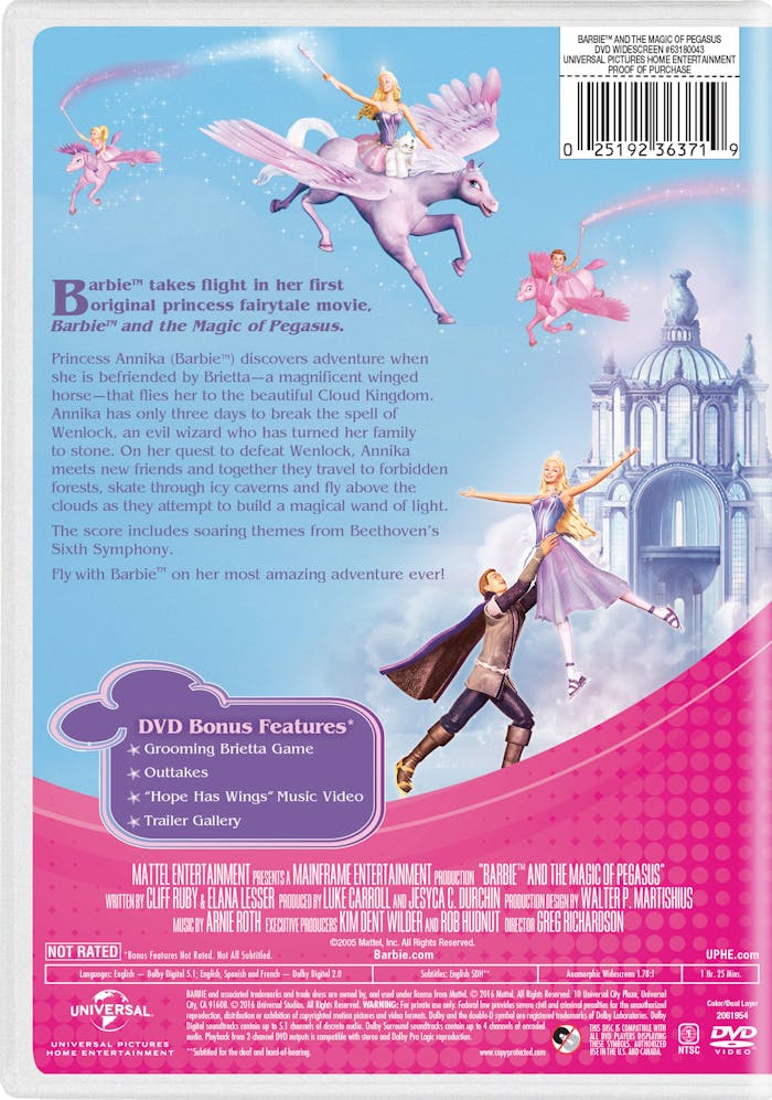 Barbie: The Magic of Pegasus [DVD]