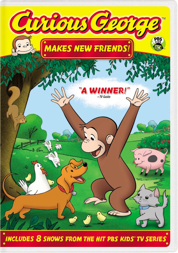 Curious George: Makes New Friends! [DVD]