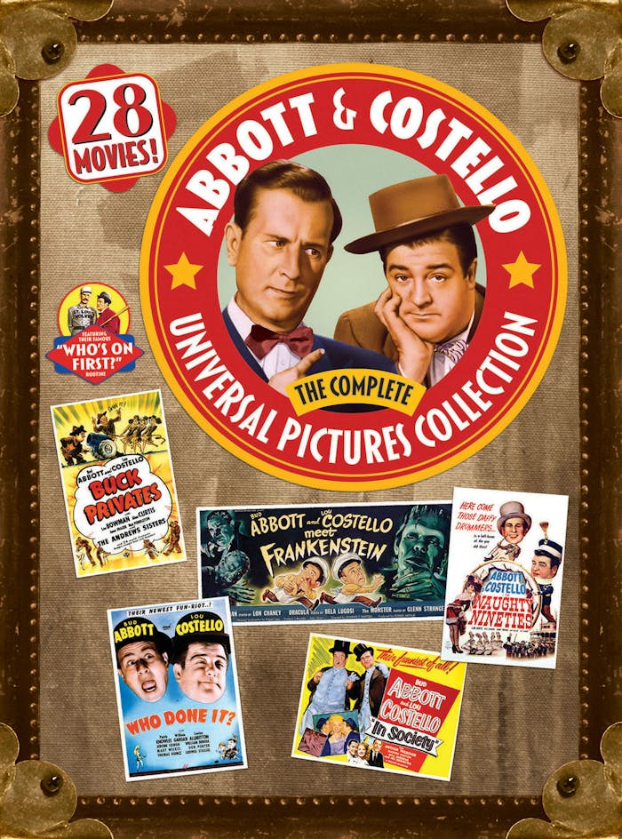 Abbott & Costello: The Complete Universal Pictures Collection (DVD Set) [DVD]
